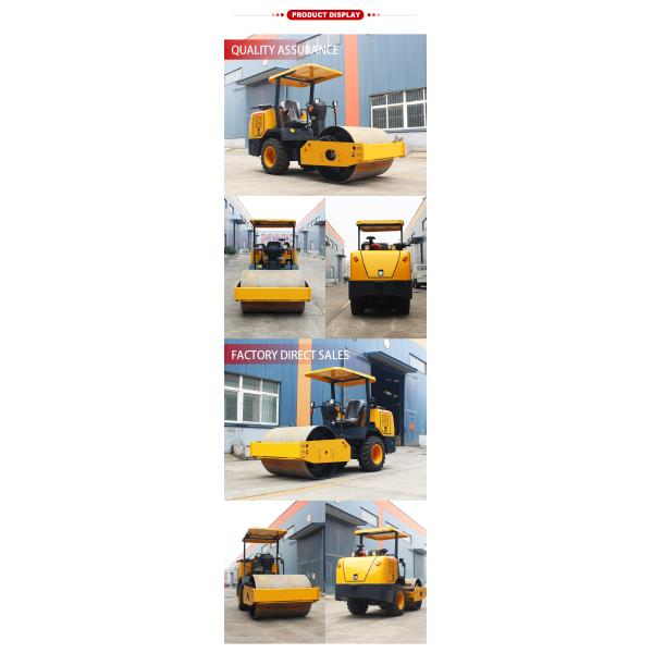 3.5 тонны Дорожная вальница с одной барабанной валкой Компрессор гидравлическая вибрация вибрационная грунтовая вальня