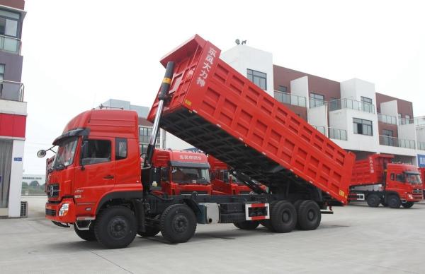 350hp 8X4 Hydraulic Lift Heavy Duty 12 Wheel Dump Truck From Diesel 4x2 With Rear Camera