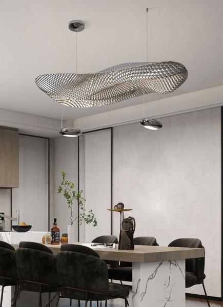 Modern Living Room LED Ceiling Lamp Acrylic Chandelier Pendant Light