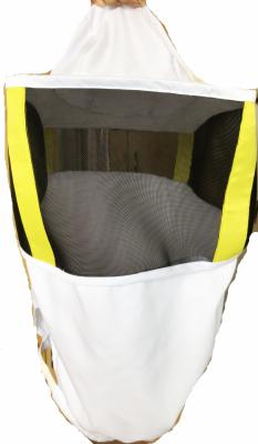 Véu do quadrado da forma redonda com tipo quadrado chapéu da abelha do vestuário de proteção de Beekeping
