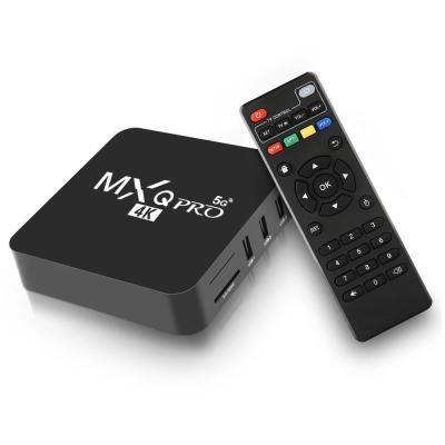 MXQ Pro Android 7.1 smart TV Box 2GB RAM 16GB ROM Amlogic S905W Chip 2.4G 5G WiFi 4K Google Youtube Media Player MXQ Set