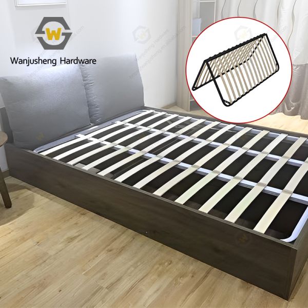 Customizable Size Solid Design Support Pads Metal Bed Frame with extra Slats for Furniture Parts