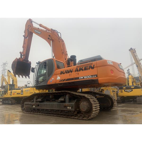Используемый экскаватор Crawler Doosan DX500LCA гидравлический экскаватор 50 тонн большой