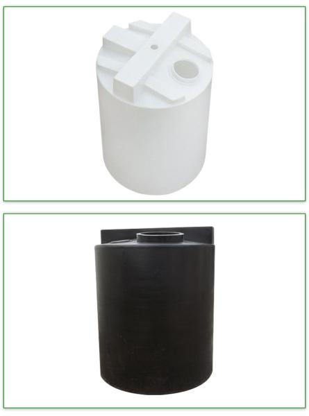Plastic Acid Alkaline Resistant Chemical Mixing Tank With Agitator 0.75kw 200L