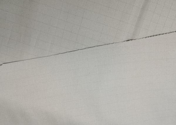 150cm Gray Uniform Conductive Anti Static Fabric For Workwear Fire Retardant