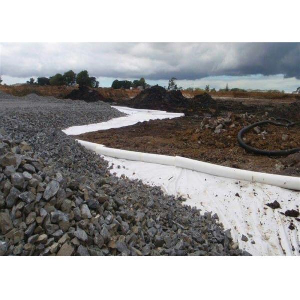 UV Resistance Filtered Water Polyester Needle Punched Geotextile
