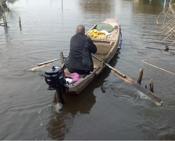 Two Stroke Six Horse Power Marine Outboard Engines For Boat 4.4 kw