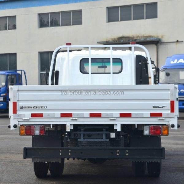 3m Length Steel Dry Freight Cargo Box Isuzu Cargo Truck