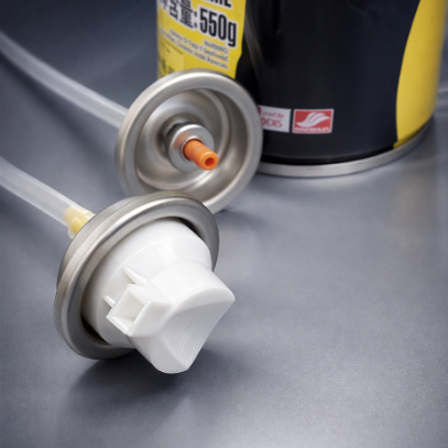 High-Adhesion Foam Cleaner Aerosol Valve with Protective Cap Set