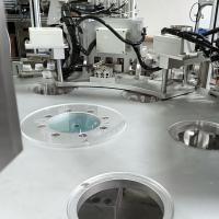 Machine d'assemblage automatisée pour bouchon de film d'infusion, film d'aluminium facile à déchirer, bonne fermeture