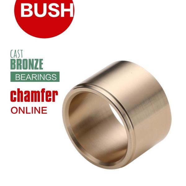 Solid Cast Bronze Bearings Bronze Copper Groove Bearings Plastics For Processing & Metal Stamping Industries