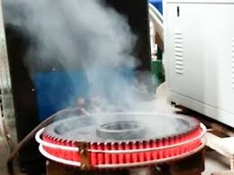 индукция цепной шестерни 300kw высокочастотная гася печь термической обработки