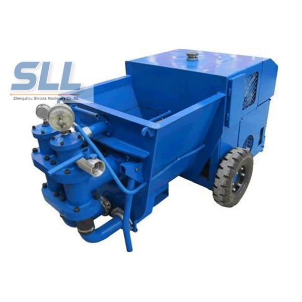 Single Cylinder Cement Mortar Pump For Hydropower Construction Convenient Maintenance