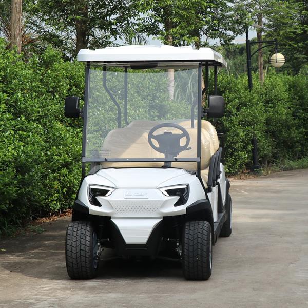 6+2 Seater Sightseeing Electric Golf Buggy With LiFePO4 Battery