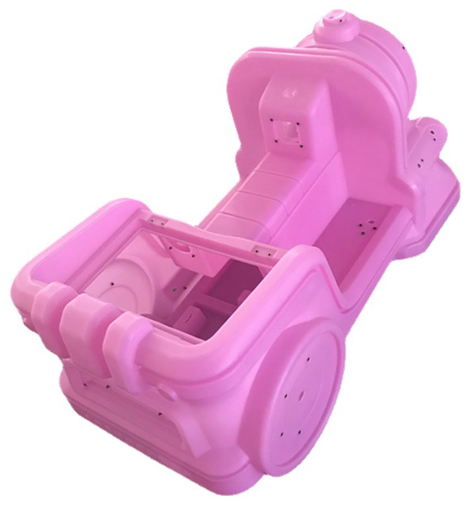 OEM moldeado por rotación coche de balanceo de los niños, plástico coche de parachoques de los niños