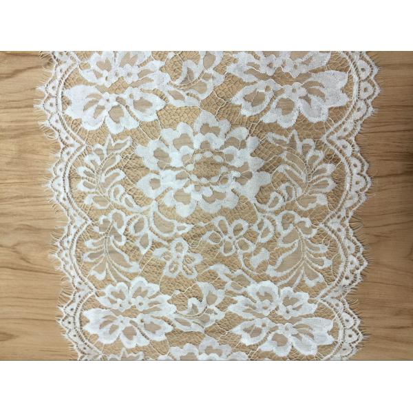 18cm 2017 New Fashion Lace Border Strench Lace Edge in Black/Ivory color