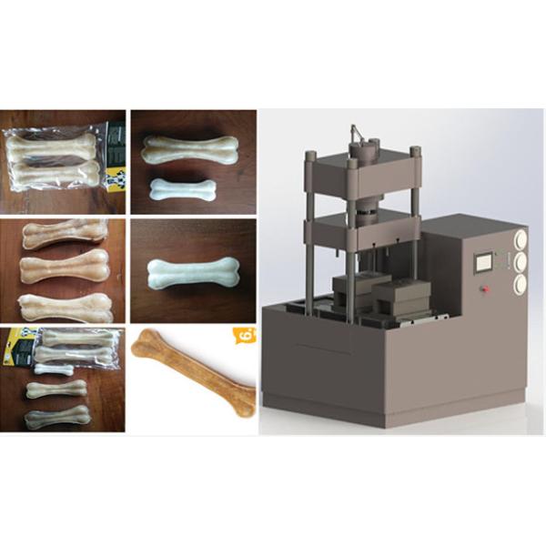 Косточка собаки ручной/автоматической деятельности делая машину для собаки обрабатывает косточку яловки