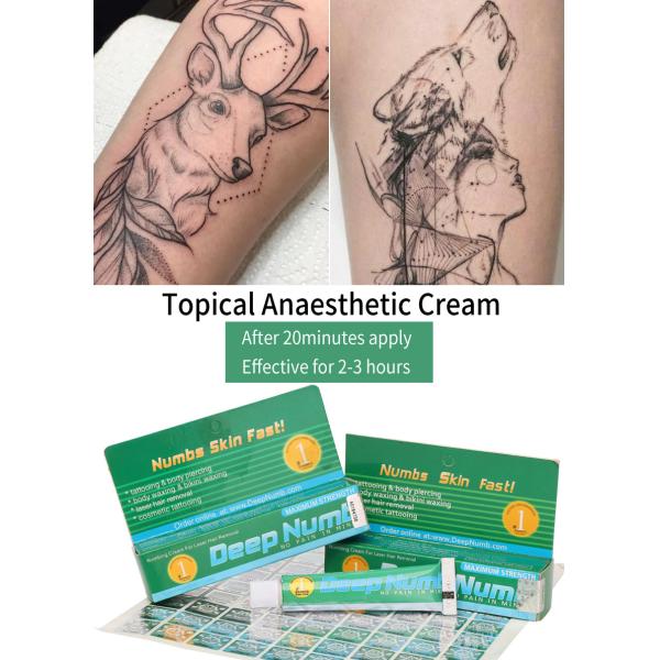 Super Numb Tattoo Lidocaine Numbing Cream for Body Tattoo Piercing Miro-Blading Semi-Permanent Makup High Quality