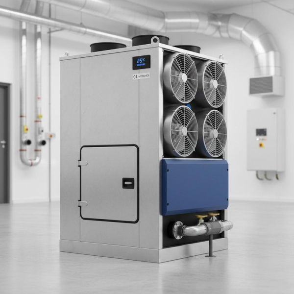 CE Approved Commercial Air To Water Heat Pump with 48.5KW Heating and 32.2KW Cooling