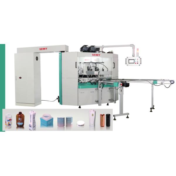 4 Colors Fully Automatic Screen Printing Machine For Glass Tubes 45pcs/Min