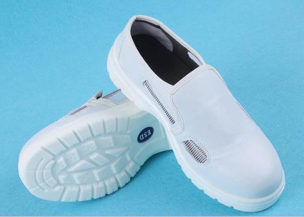 Side Open 290mm Four Mesh Side Open SPU Esd Shoes Breathable