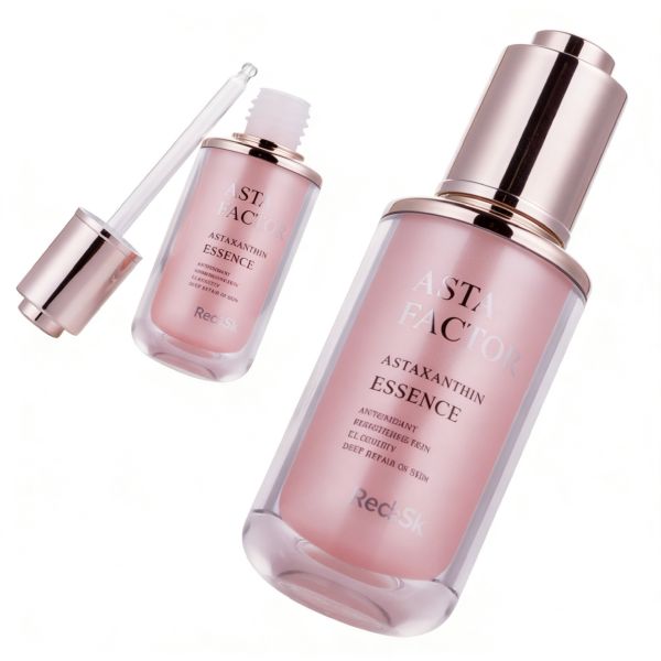 Double-Layer Acrylic Dropper Bottle with PP Inner Liner 30ml/45ml Leak-Proof for Skincare