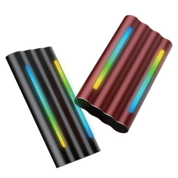                    RGB Lighting Effect M. 2 SSD Mobile SSD Supports SATA and Mvne Protocols5gbps/10gbps Transmission Rate Glass Panel with Seven Colours RGB Light Effect             