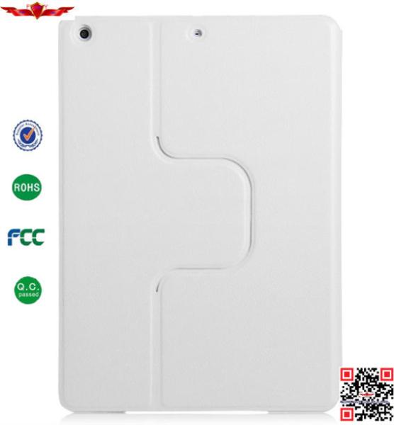 New Arrival 100% Qualify Magic PU Leather Cover Cases For Ipad Air Ipad 5 360Degree Rotate