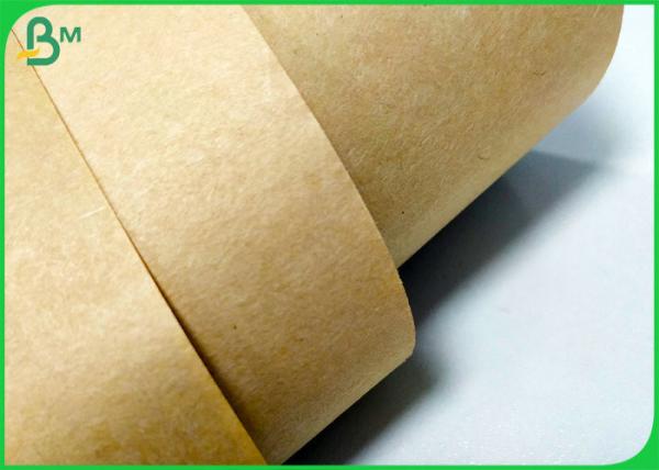 Virgin 40gsm 80gsm Food Grade Brown MG Kraft Paper Roll For Lunch Boxes