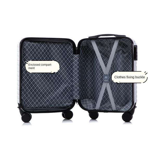 Customized Logo 14-Inch Fabric Luggage Case with Removable Wheel Airline Boarding Suitcase Spring and Autumn Travel