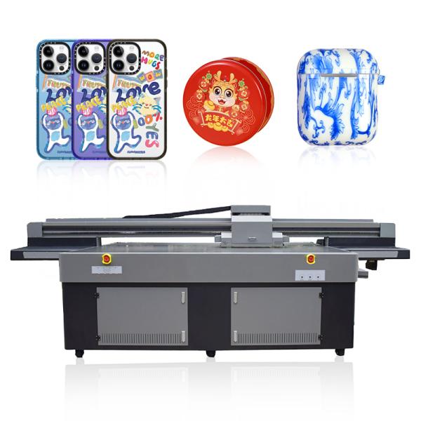 2513 UV Flatbed Printer with TX800 I3200 Printhead for Plastic Acrylic Metal Phone Case Printing Industrial UV Machine