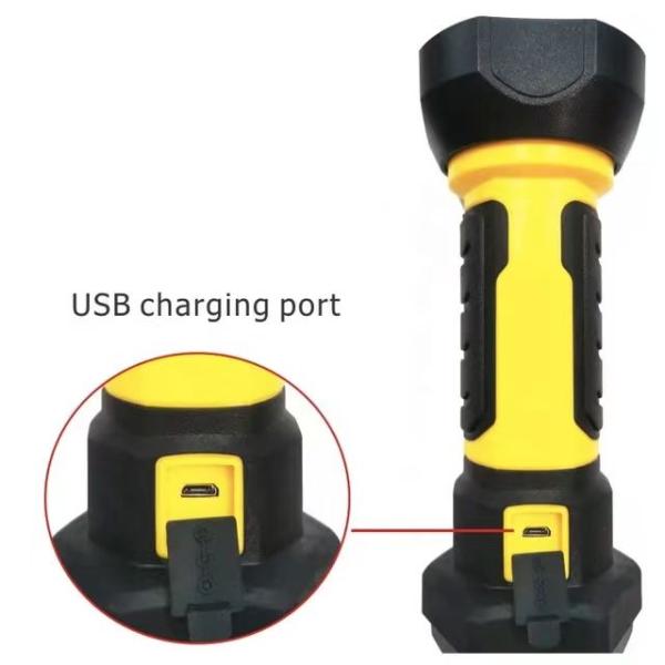 Rechargeable Magnetic LED Inspection Light 1000lm for Emergency Maintenance