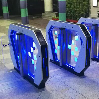 900mm Pass Width Access Control Turnstile Gate 1.5mm SUS304 Material