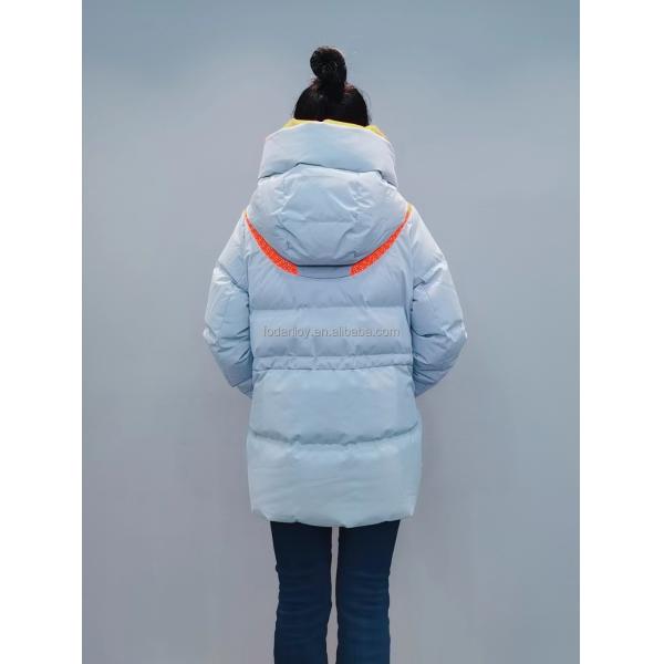 FODARLLO YF22531 Ladies Warm Hooded Cotton-padded Clothes Women Slim Long Winter Jackets Women Coats