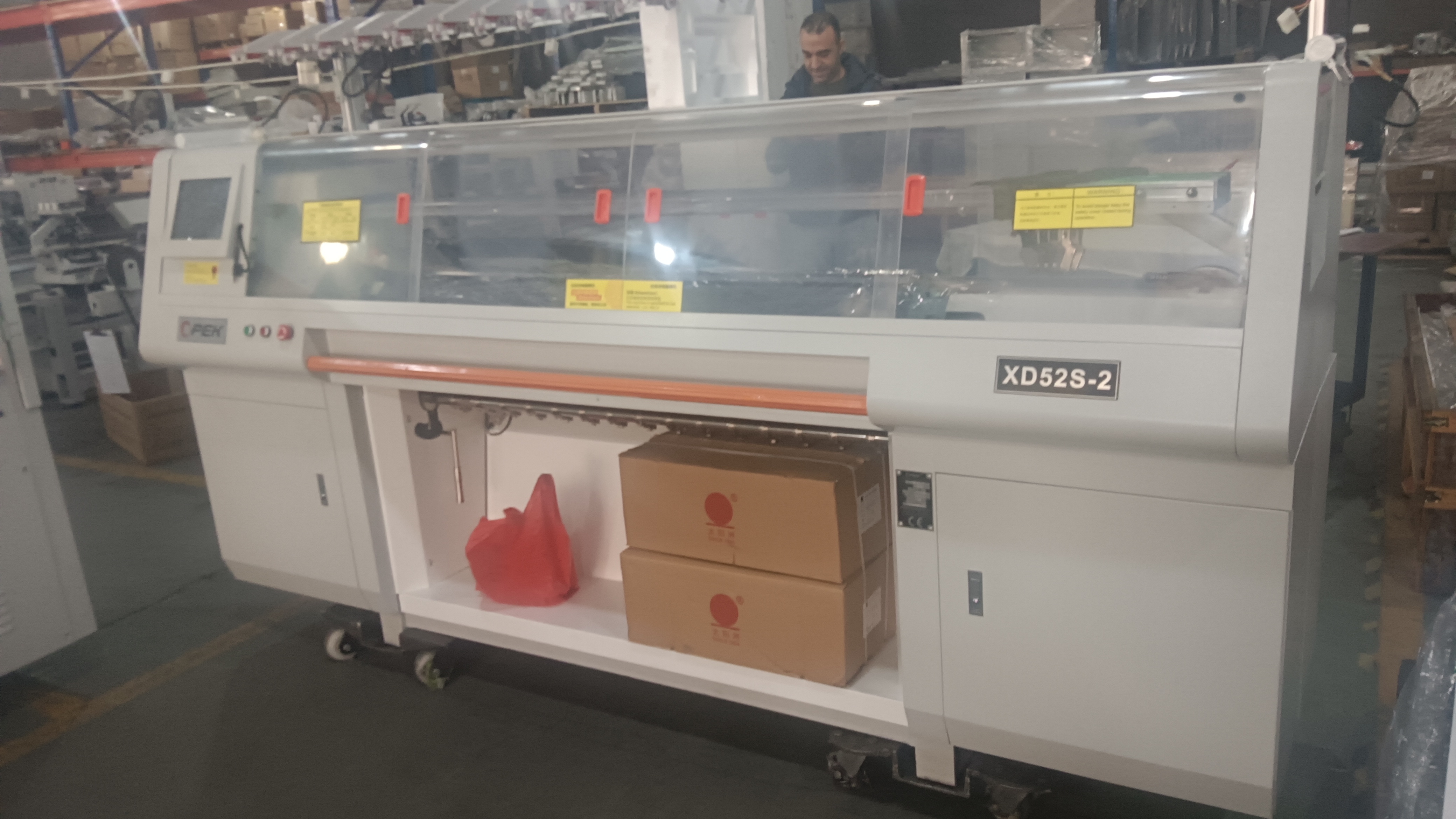 Double Knitting Method Jacquard Flat Knitting Machine for Versatile Applications