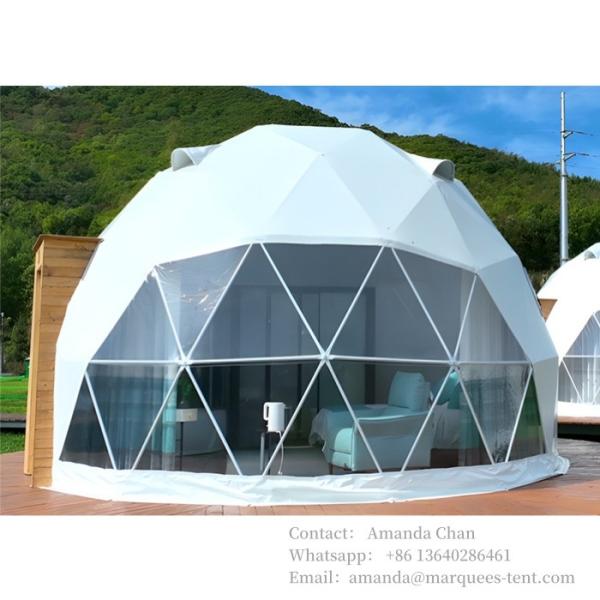 Custom New Design Uv-Resistant Rust-Resistant Camping Hotel Luxury Outdoor Camping Dome Tents