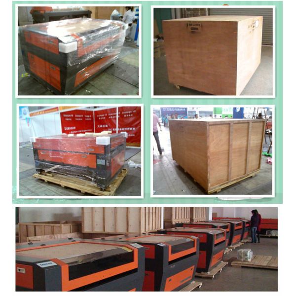 Automatic Gantry Type CO2 Laser Cutting Machine with Large Visual Panoramic Camera and 150W Laser Power