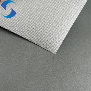 Tecido de couro PVC elástico Couro sintético premium para aplicações decorativas
