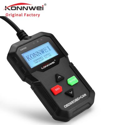 Scanner diagnostique universel de l'ordinateur Obd2 du scanner KW590 d'ordinateur de véhicule
