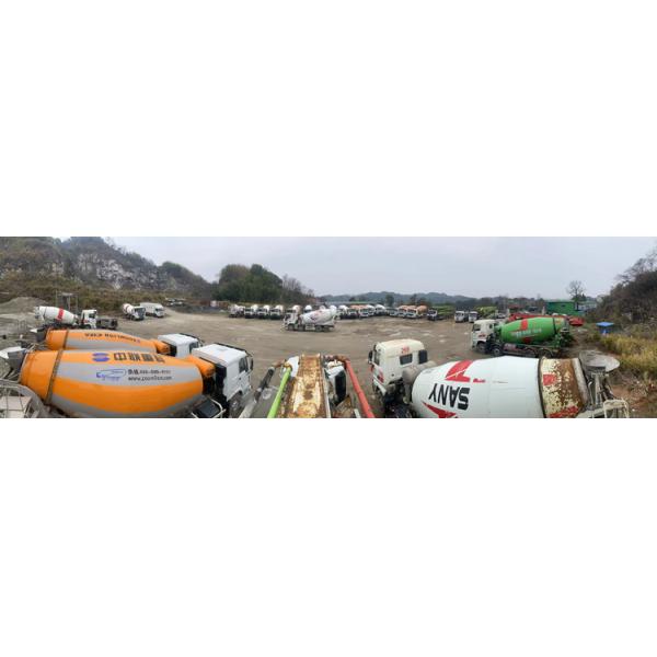 Используемая тележка 8m3 10m3 12m3 6x4 смесителя бетона цемента Китая Howo