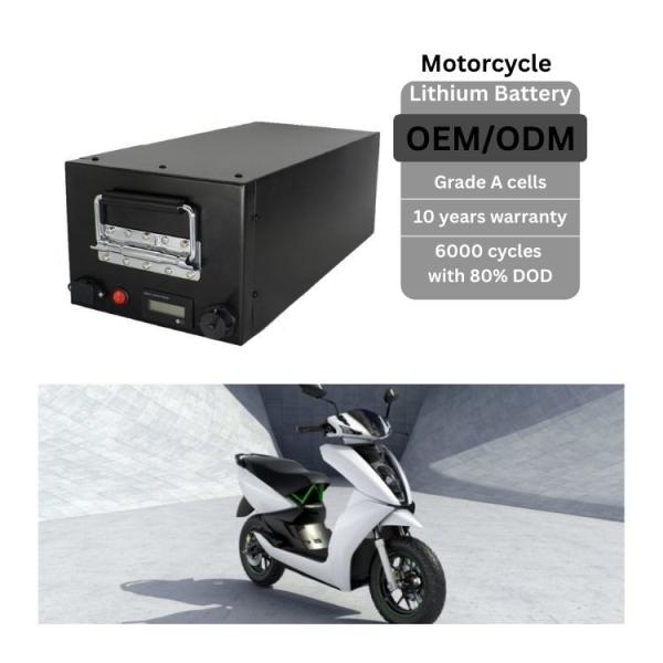 High Capacity 60V 80Ah Lithium Battery EV Motorcycle Battery Custom Design