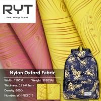 Tela durável impermeável de revestimento de nylon que imprime o material composto
