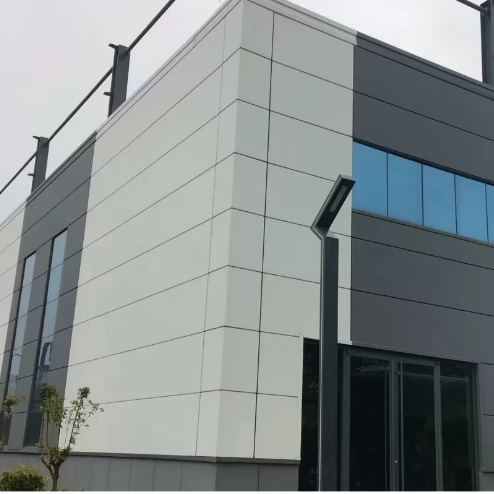 Expandable Prefab Steel Frame Workshop Reserved Space For Production Line Upgrade