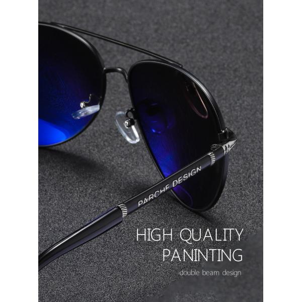 Toad Men Driving Sunglasses Mirror Fashion Polarized Lens 145MM