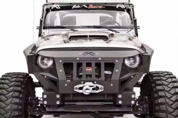 JK Grumper Crash Bar Cover for 2007-2017 Jeep Wrangler