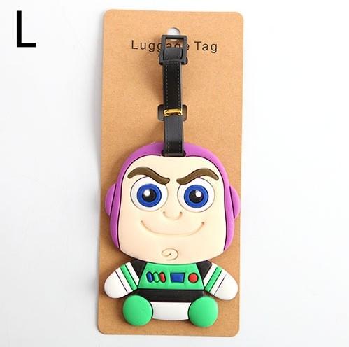 2018 super design customized luggage tag/baggage tag rubber loop manufacturer