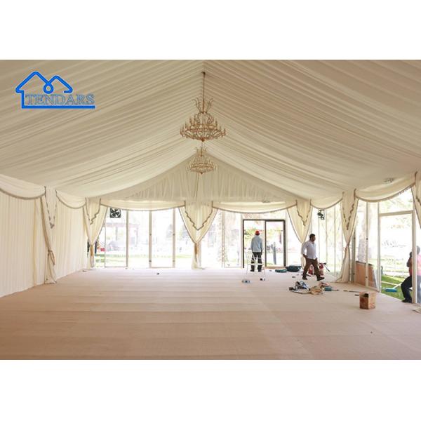 Wedding Marquee Tents Roof Drapes Decorate Gala Party Tent With Accessories,Backdrop,Balloon And So