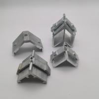 Connecteur de fenêtre et de porte en aluminium de 45° pour systèmes coulissants