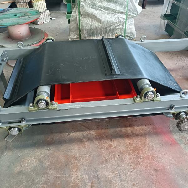 Самоочищающиеся подвесные магниты из пластинок, сепараторы поперечных ремней