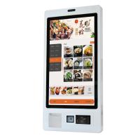 Quiosco de pantalla montado en la pared con soporte de piso para restaurante POS personalizado